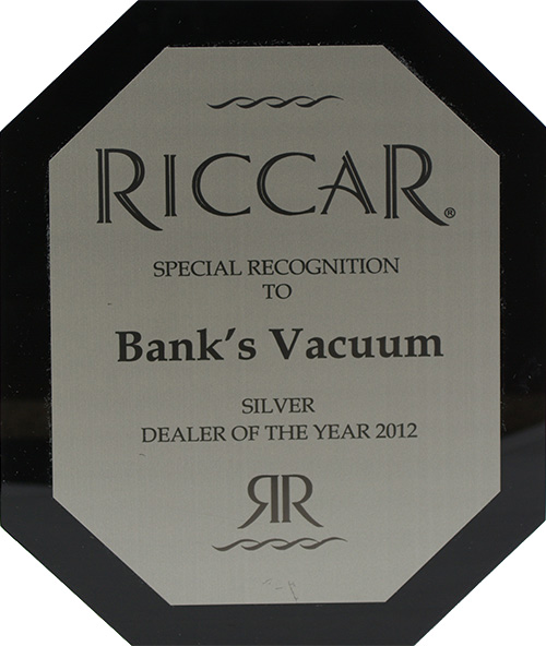 Riccar - Silver Dealer of the Year - 2012