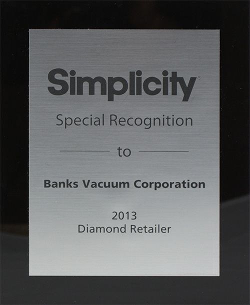 Simplicity - Diamond Retailer- 2013